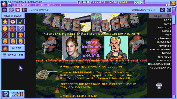 Captura extra de Hypnospace Outlaw